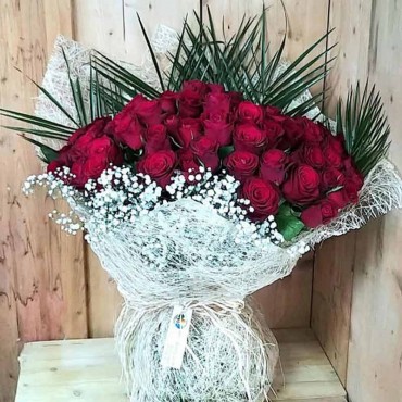 41 Red Roses Bouquet